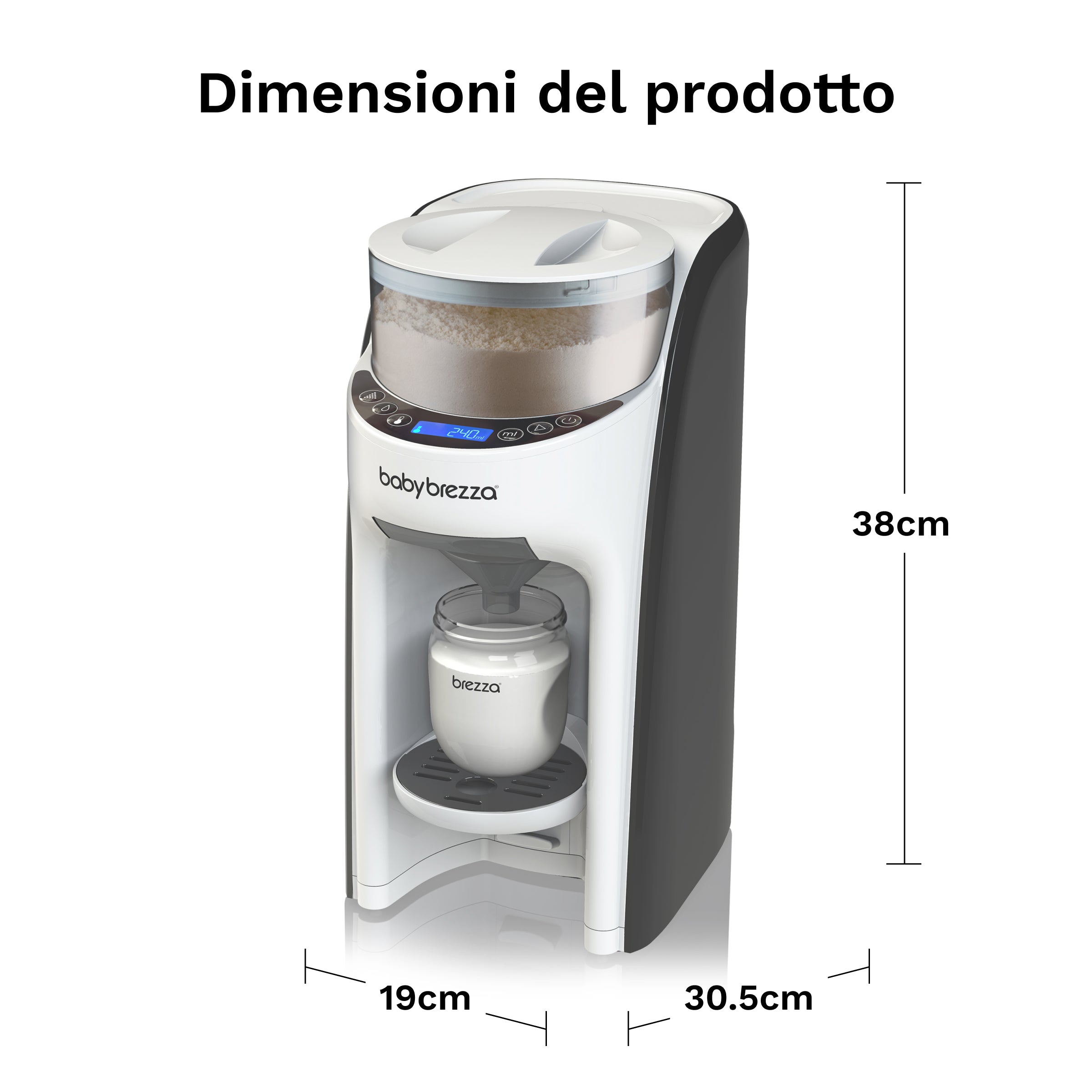 Baby Brezza Formula Pro Advanced – Preparazione Automatica del Latte in Formula